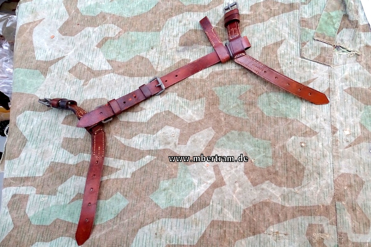 Beriemung zu Wehrmacht Pferdegasmaske 38