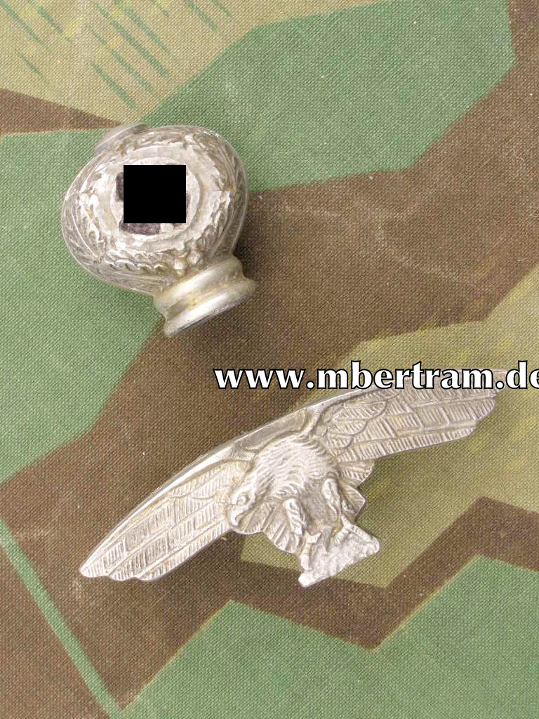 Ersatzteile f. Luftwaffen Offiziersdolch: Parierstange, Knauf