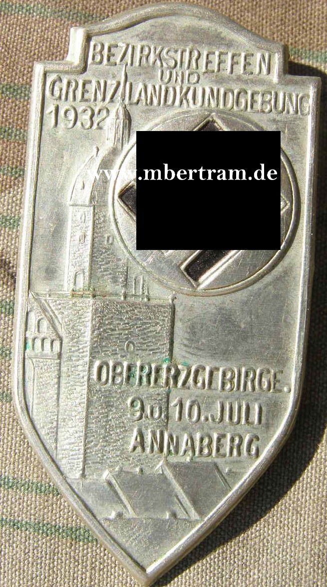Bezirkstreffen u. Grenzlandkundgebung Obererzgebirge 1932