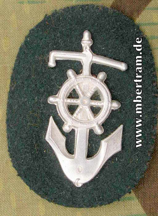 Ärmelabzeichen Heeres Steuermann / Sturmboot Führer
