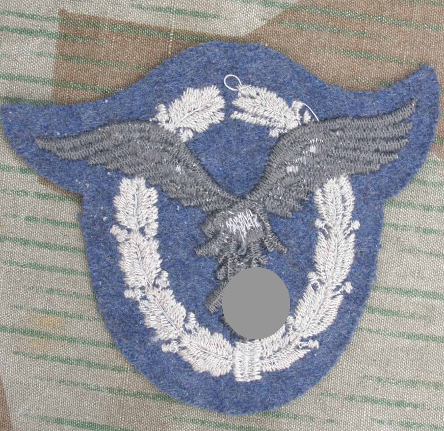 Luftwaffe Flugzeugführerabzeichen maschinengestickt