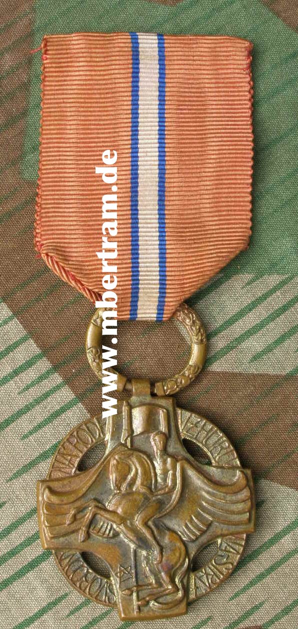 Tschechoslowakische Revolutionsmedaille 1914 1918.