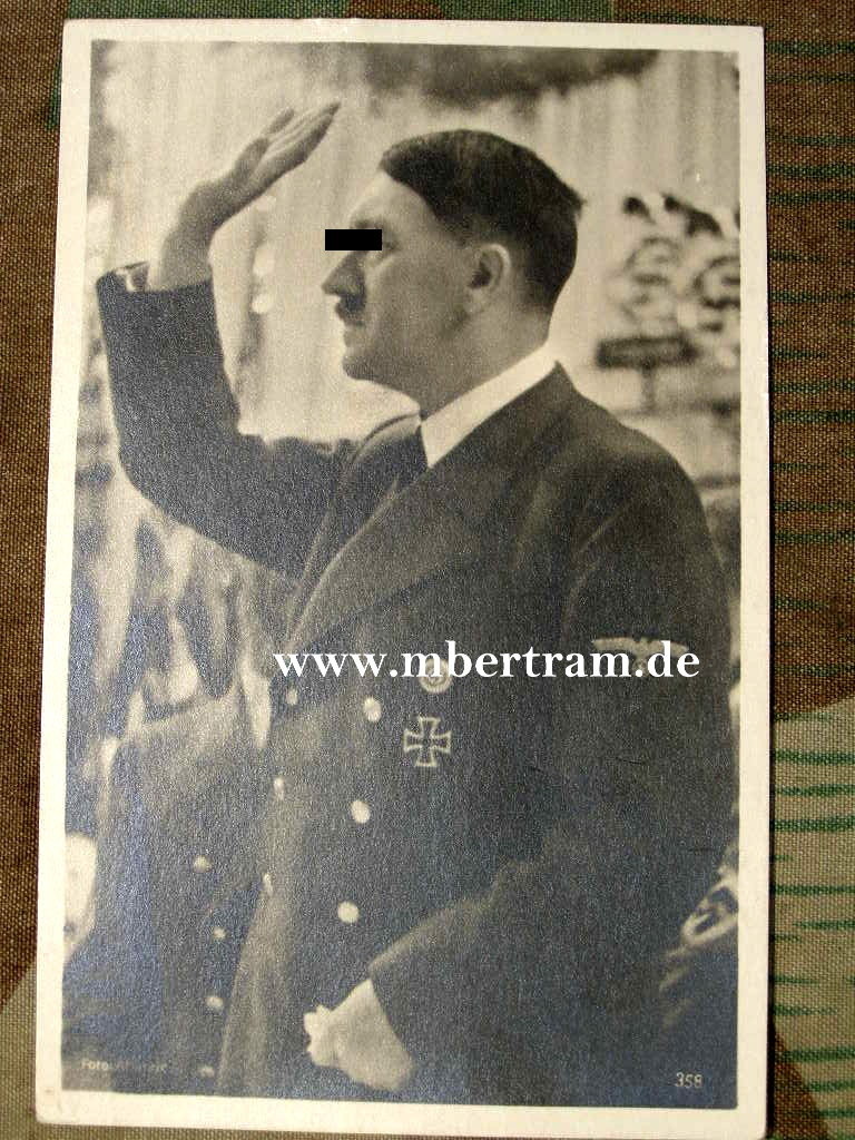 Propagandapostkarte A. Hitler Abbildung, ungelaufen