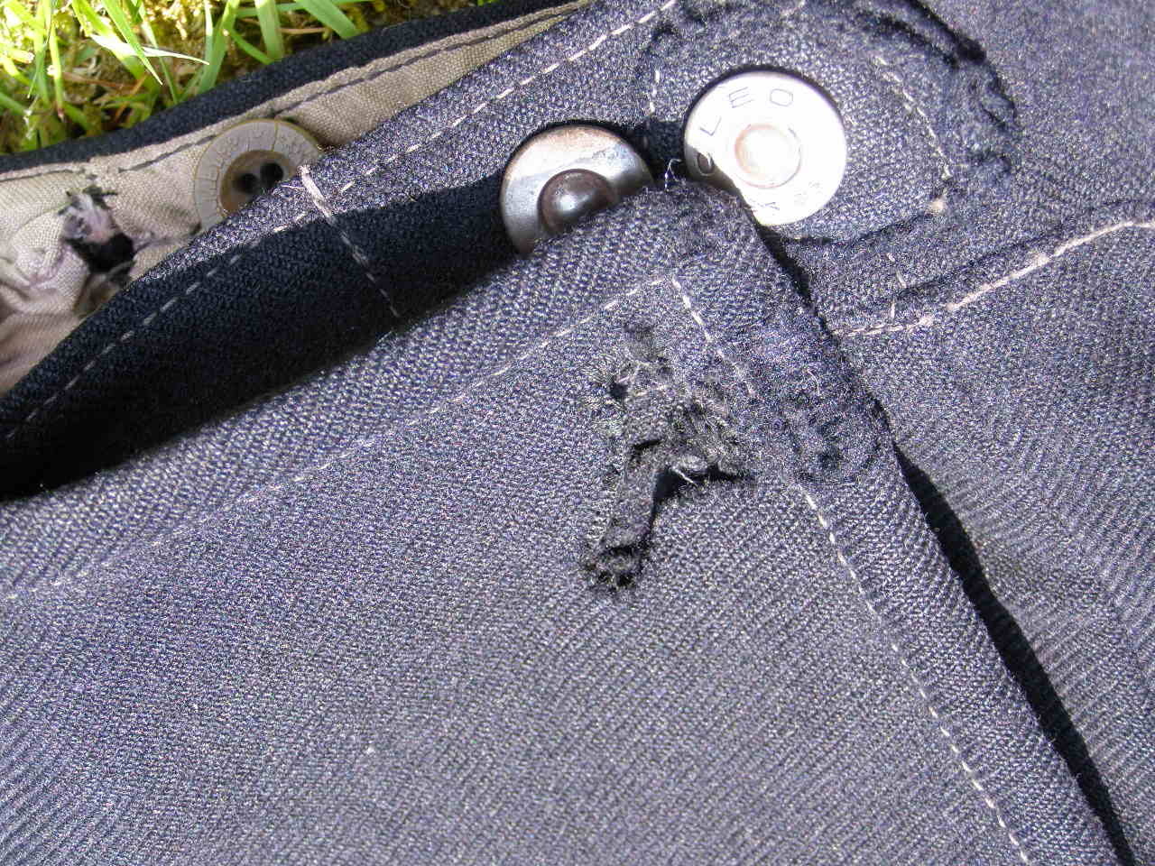10045-15 Marine HJ Marinebluse, Kieler Kragen, Knoten, Schlaghose.