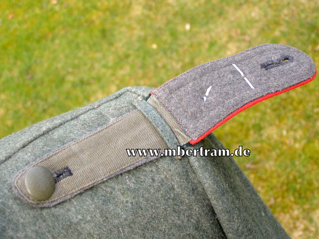 13461-7 WH Feldbluse M36, 1941, Kammerstück, Oberfeldwebel Artillerie Schirrmeister, Traumzustand