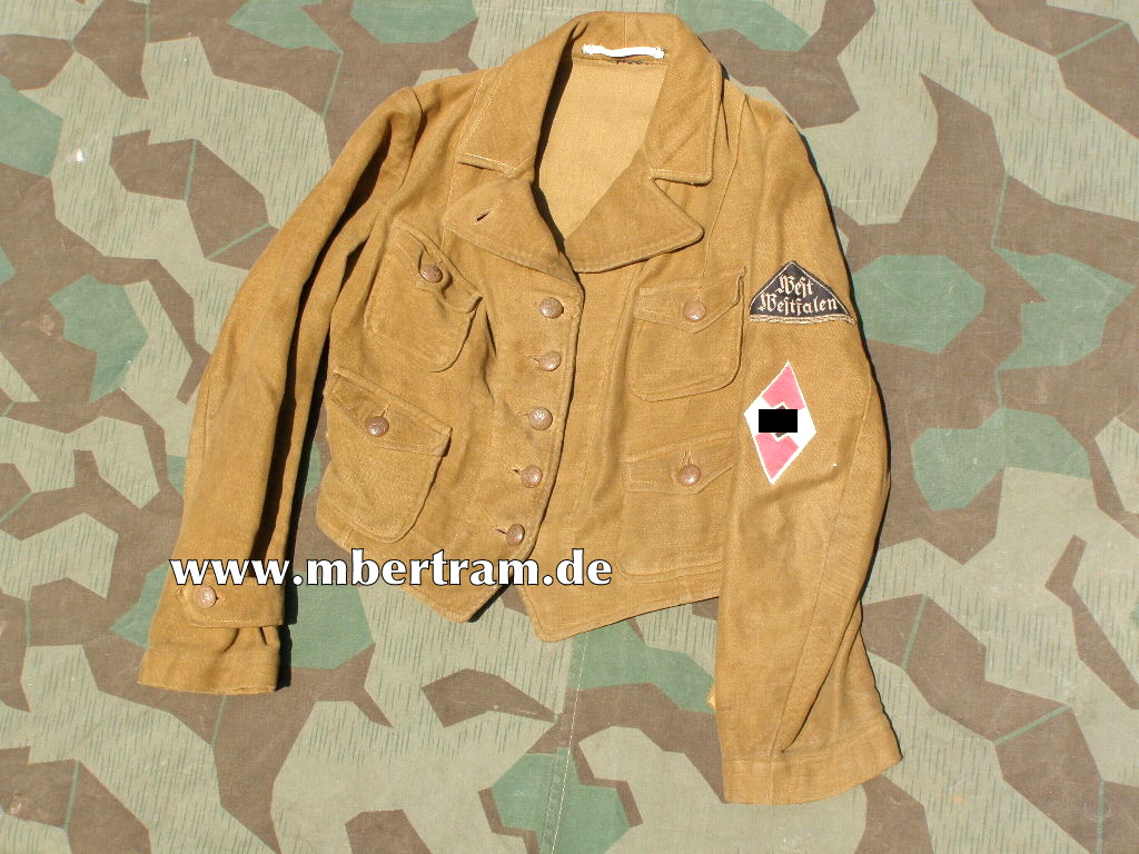 Uniformjacke " Kletterweste" BDM Mädel: West Westfalen