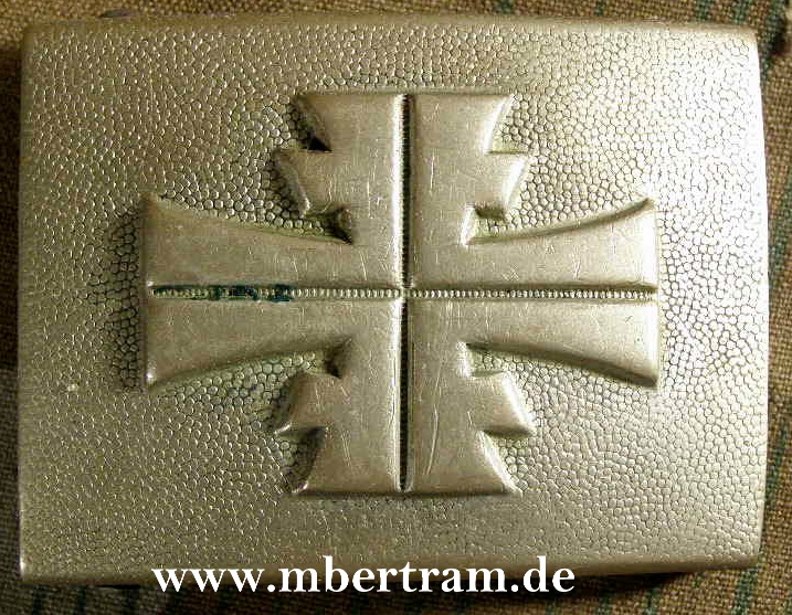 Koppelschloss des Turnerbundes, Nickellegierung, B&amp;N