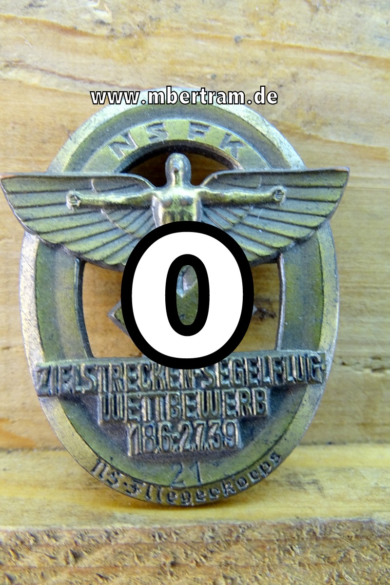 NSFK Zielstrecken-Segelflug Wettbewerb 18.06.-2.7.39, NS Fliegerkorps