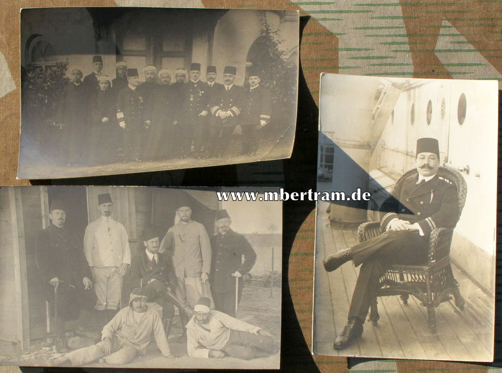 11998-28 Fotos, Dokumente: Preuss./türk. Torpedobootsflotille 1916