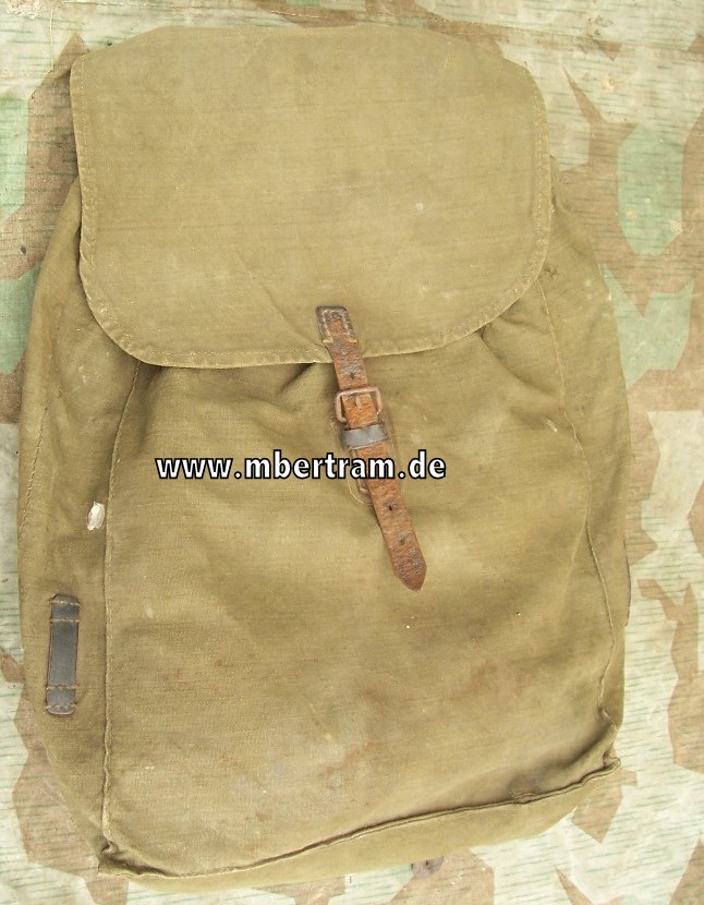 Wehrmacht Sturmrucksack mit RB-Nr.