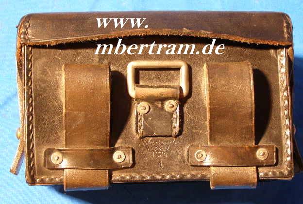 Gürteltasche für Sanitäter, A. Rommeda Bielefeld 1939