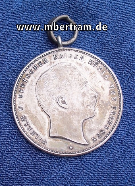Militär Schießpreis / Auszeichnung 1908, 950er Sterlingsilber.