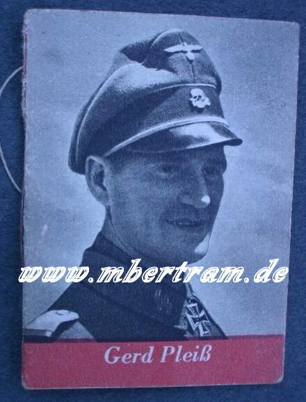 WHW Ritterkreuzträger Hauptsturmf¸hrer LAH Gerd Pleis