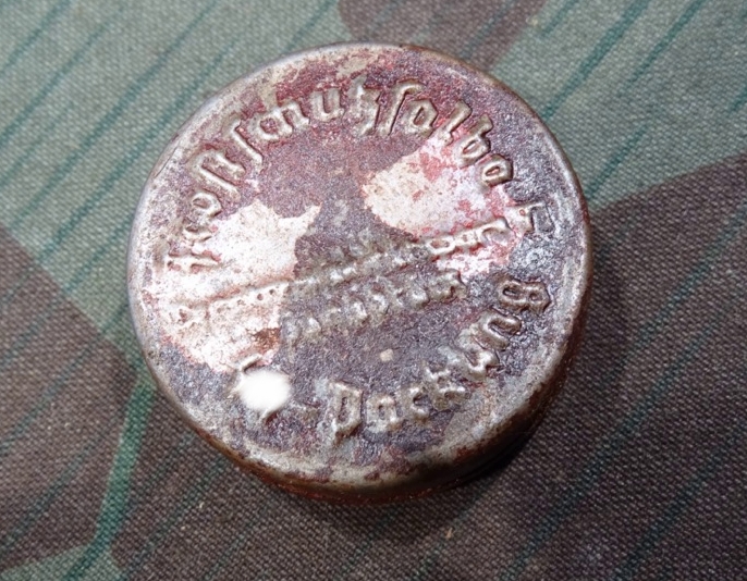 SS - Packung - Frostschutzsalbe, 34 mm, Gebrauchsspuren