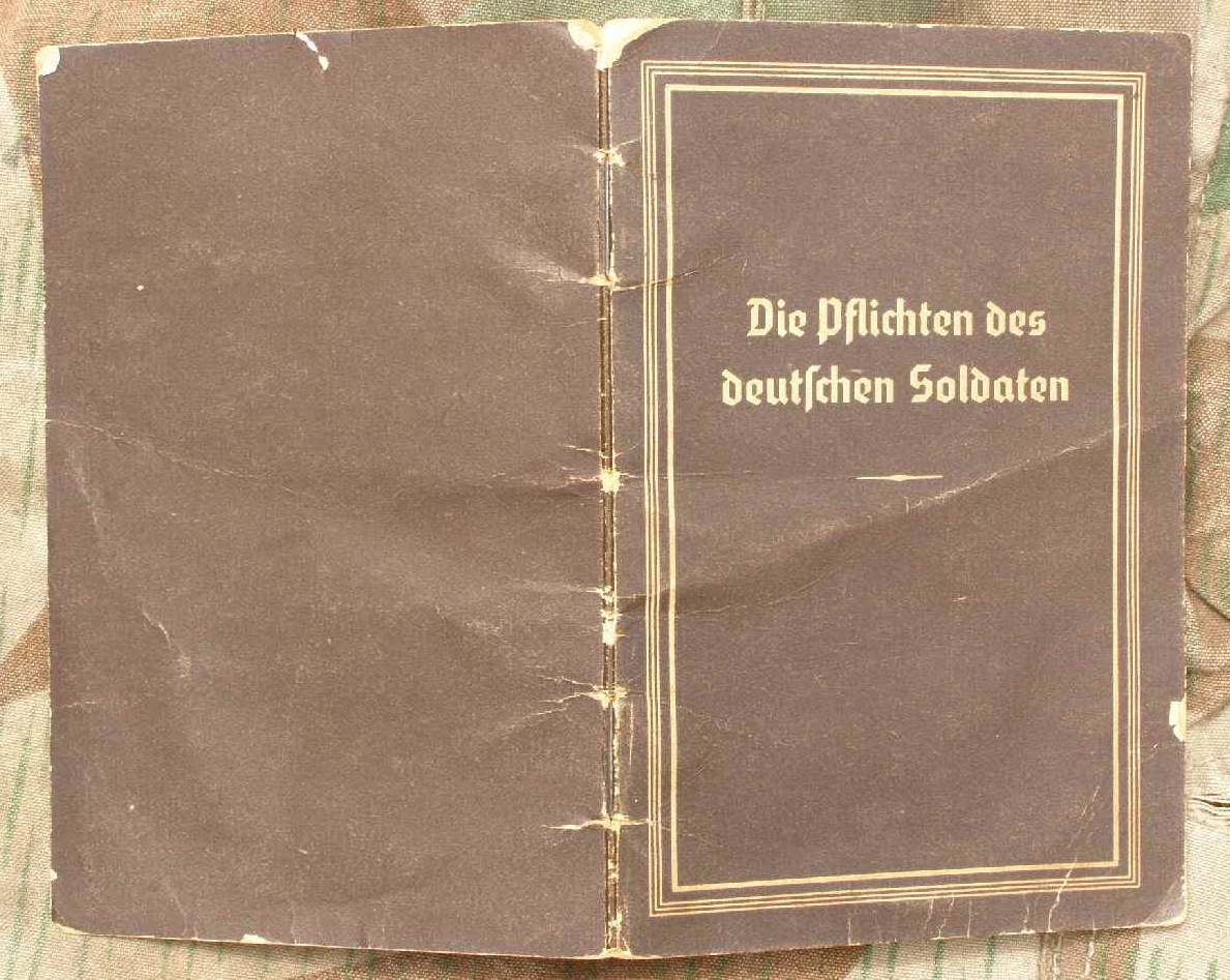 Merkheft: Die Pflichten des Deutschen Soldaten 1941