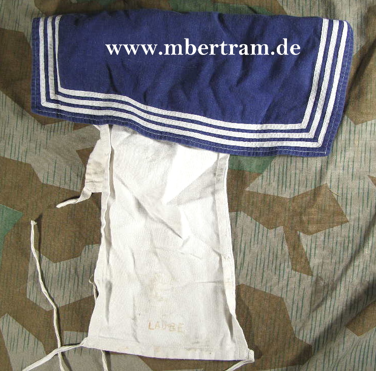 Kaiserliche Marine Kieler Kragen f. Matrosenbluse BAW 1913