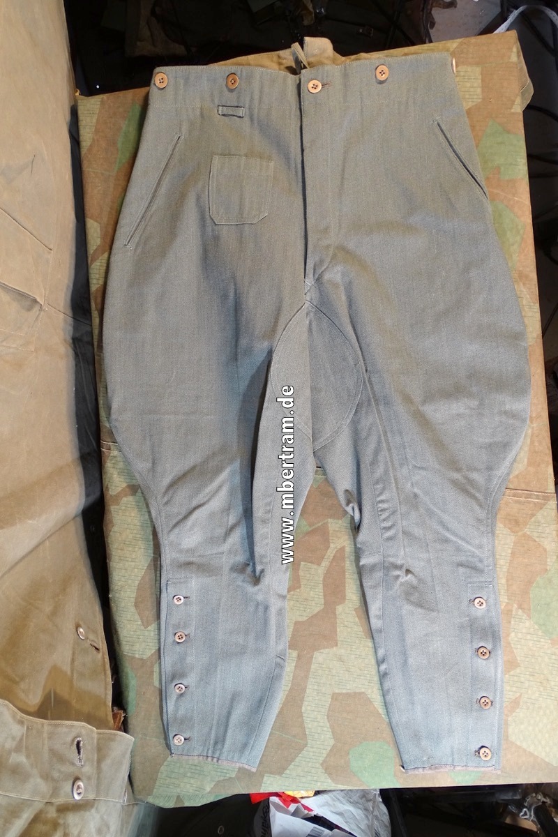 Wehrmacht Breeches Hose / Stiefelhose für Unteroffiziere und Offiziere