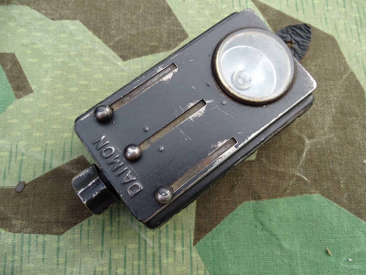 3. Reich Dienst Taschenlampe, Daimon, 3 Farbschieber 