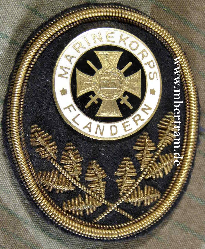 Mützenemblem des Marinekorps Flandern