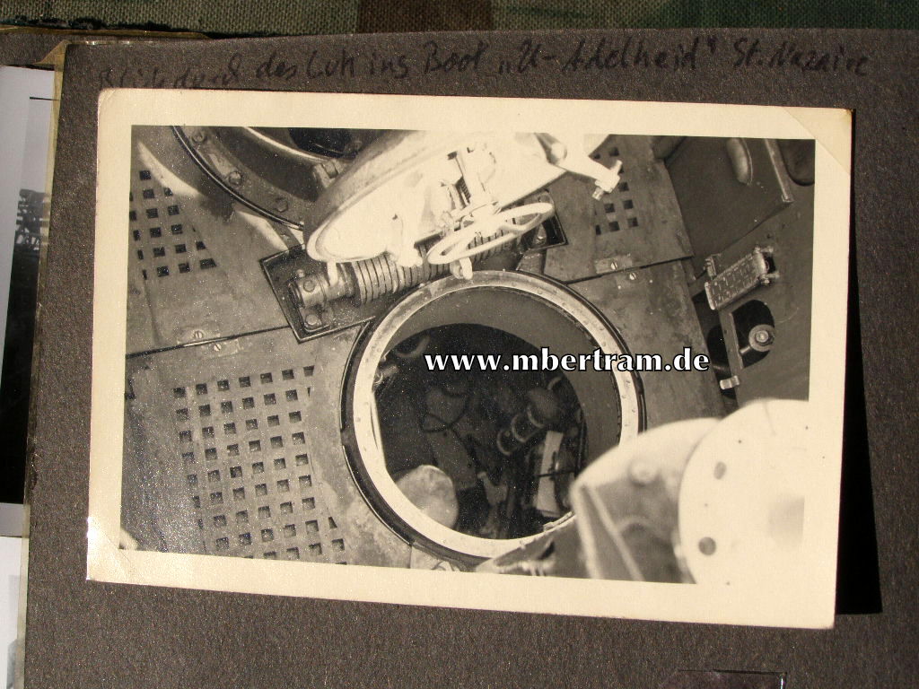 13620-74 Dienstzeit Fotoalbum U 552, Kommandant Erich Topp SELTEN !
