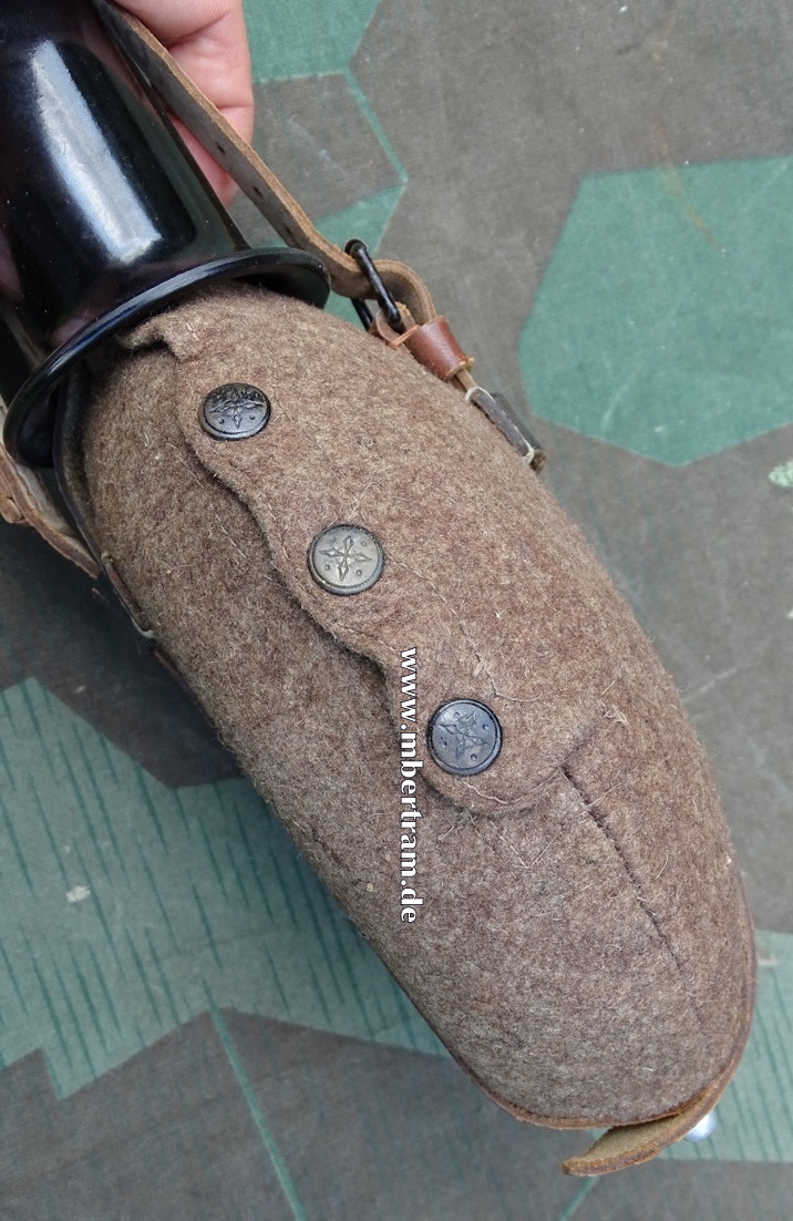 Frühe Feldflasche Luftwaffe,"WAL 40", nrgl.