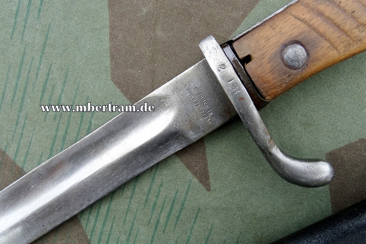 1. Weltkrieg Mod. 98/05, Schleutermann, Remscheid, " W.1917" 14475