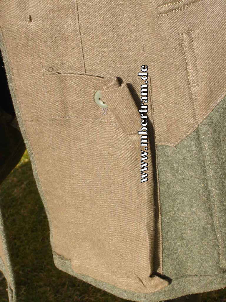 13461-21 WH Feldbluse M36, 1941, Kammerstück, Oberfeldwebel Artillerie Schirrmeister, Traumzustand