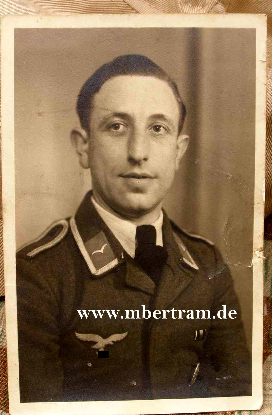 Luftwaffen Uffz., Fliegerbluse, Medaille Okt.38, Kampfabz.