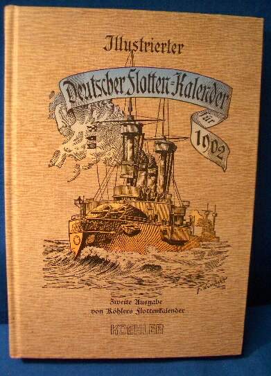 Illustrierter Deutscher Flotten Kalender für 1902. Nachdruck