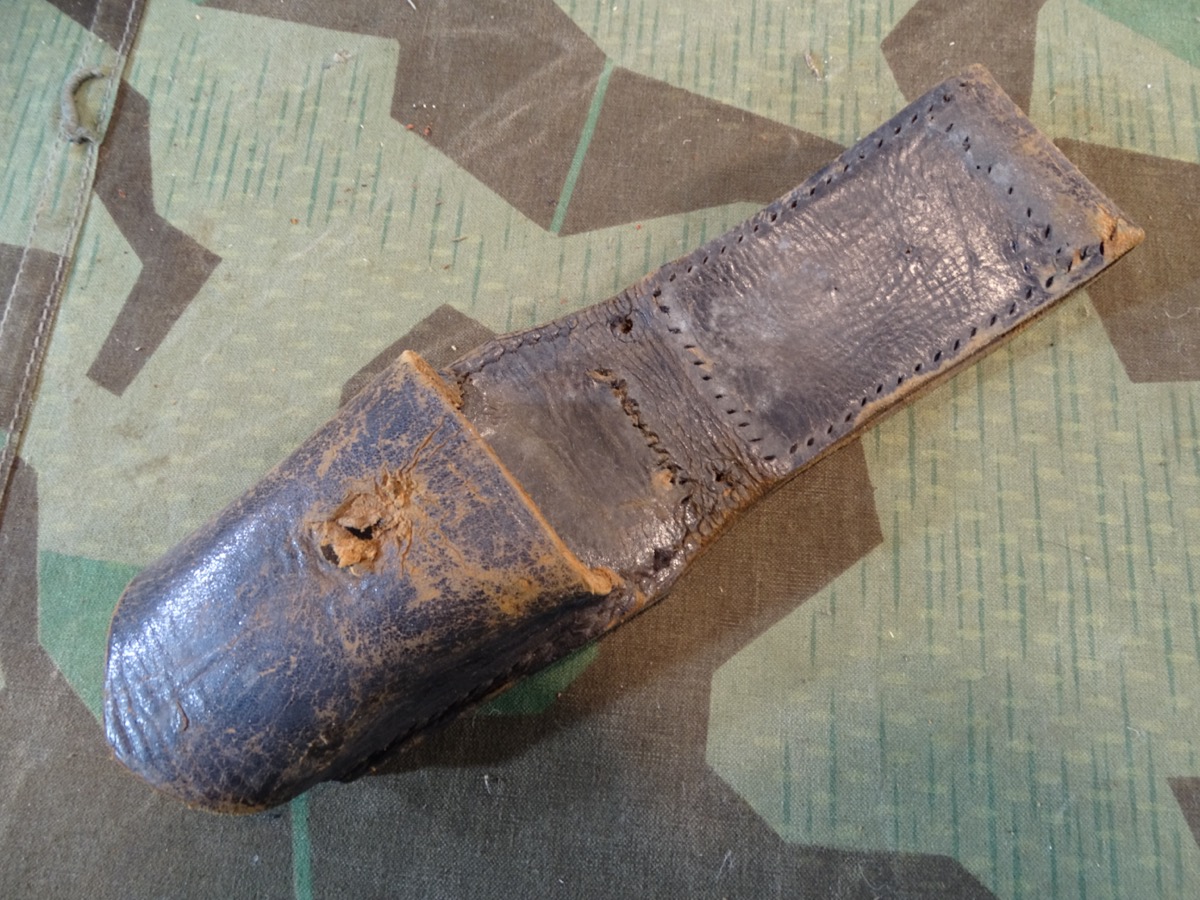 Koppelschuh für Hirschfänger und Faschinenmesser
