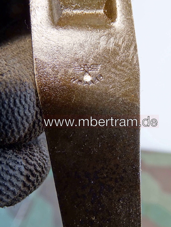 Frühes Einführstück für MG 34 Gurt, großer Reichsadler WaA 1941