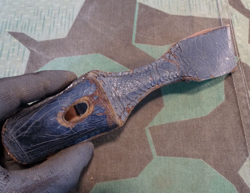 Lackleder Koppelschuh für Ausgeh Bajonett / Extra Seitengewehr KS 98 