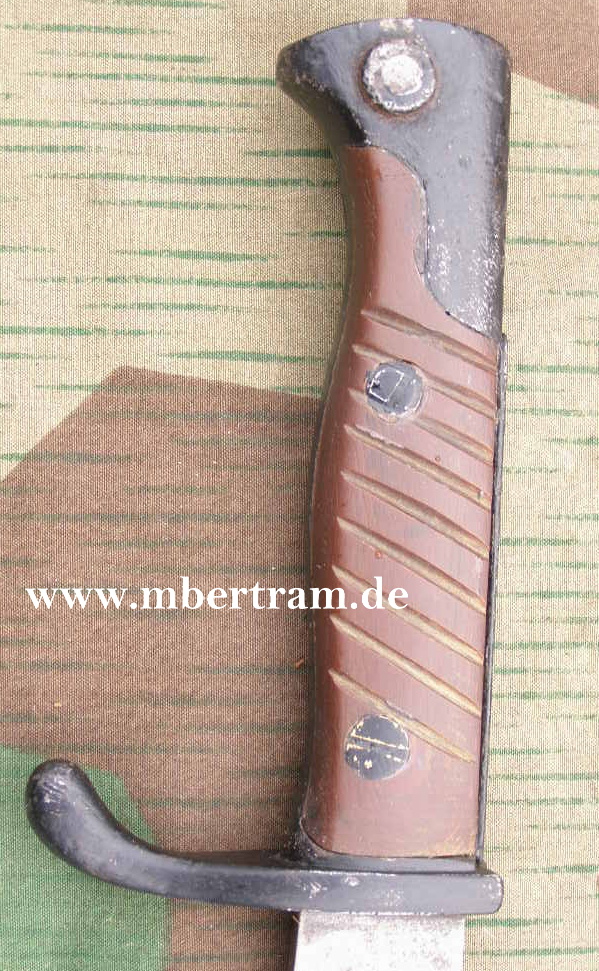 SEITENGEWEHR 98/05, 1.WK, Haenel Suhl 1916", o. Scheide