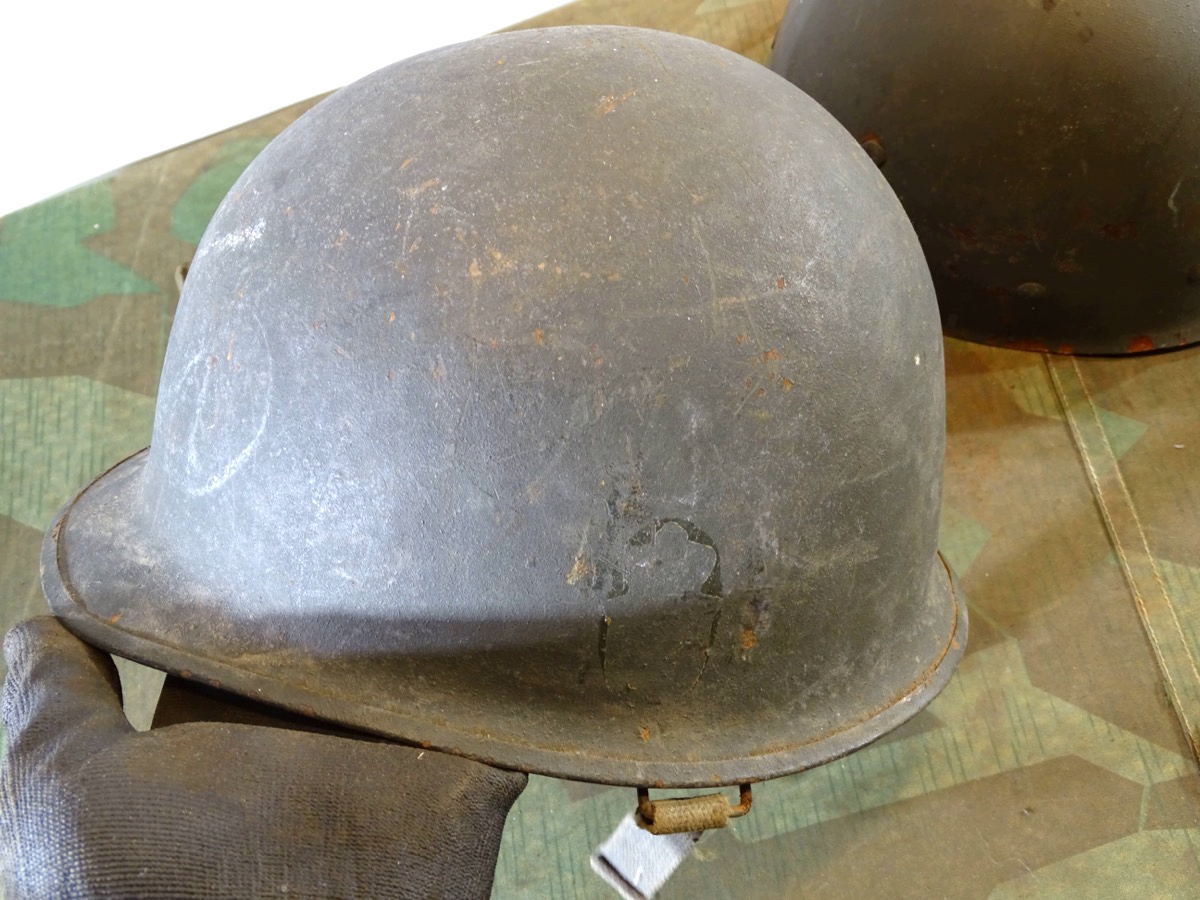 20647-6 US Stahlhelm Modell 2. Weltkrieg Modell 1944. Guter Zustand, MEDIUM