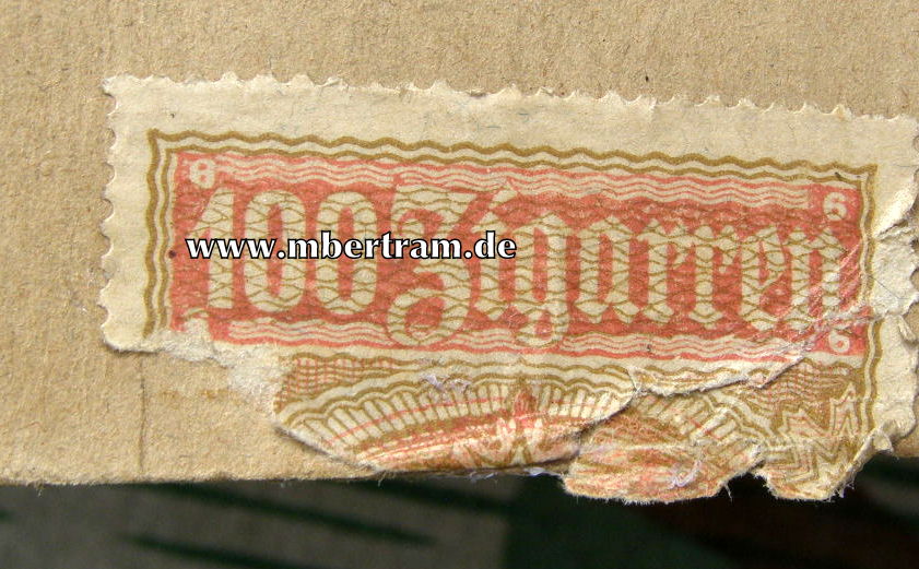 Zigarren Karton, 100 Stück Dieterle Zigarren, um 1943