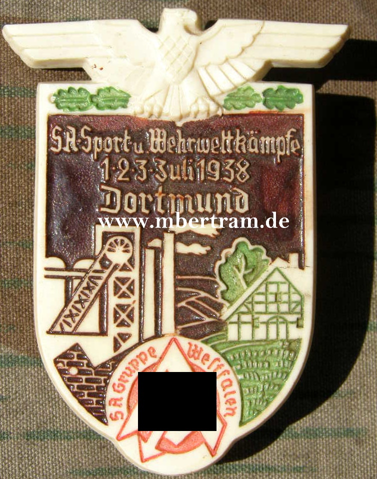 SA - Sport u. Wehrwettkämpfe SA-Gruppe Westfalen 1938