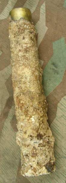 Russ. 5cm Messinghülse 1936, spanischer Bürgerkrieg
