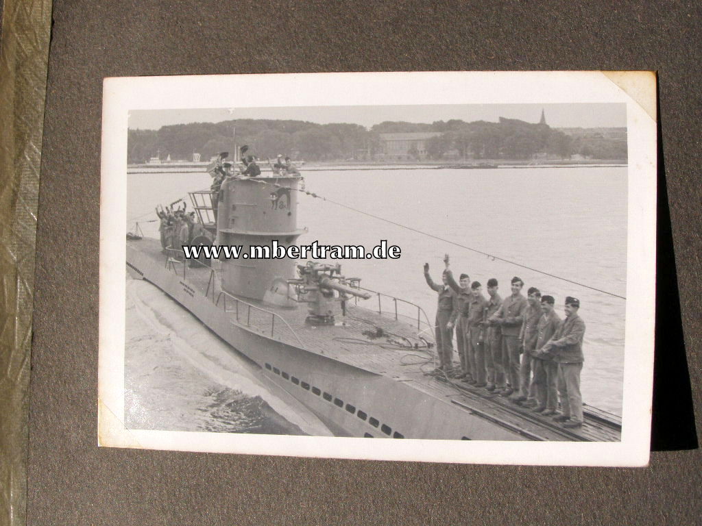 13620-46 Dienstzeit Fotoalbum U 552, Kommandant Erich Topp SELTEN !