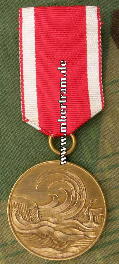 BRD: NIEDERSACHSEN STURMFLUT MEDAILLE 1962