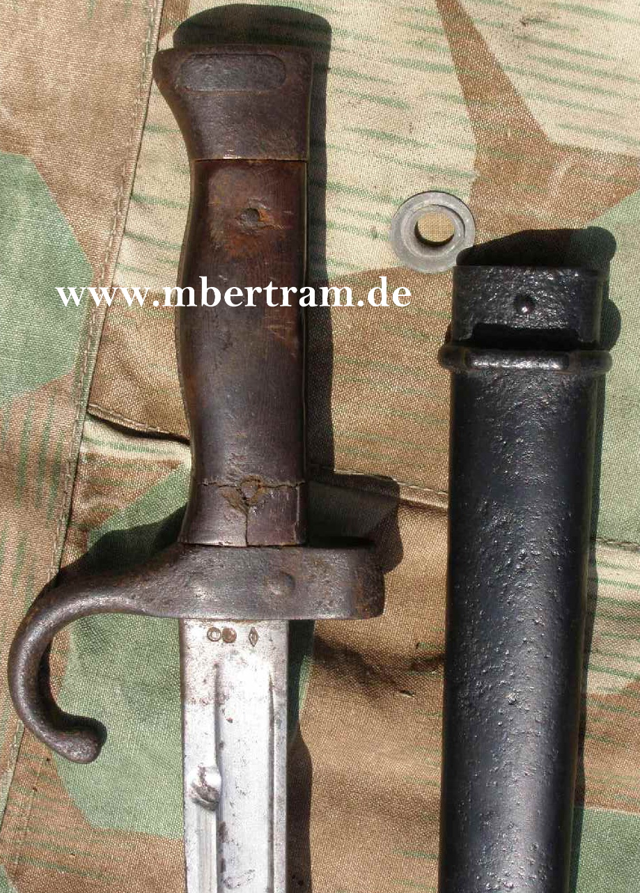 5490-1 Frankreich Bajonett M.1892. M.de Armes d.Chat-Fevrier 1893