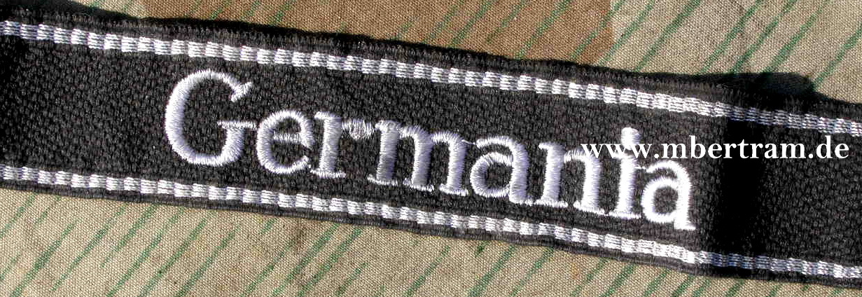 Replik: Ärmelband Waffen SS" Germania",