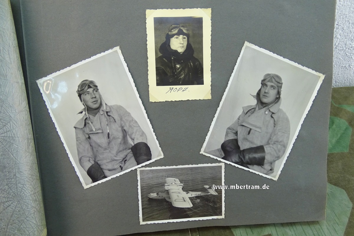 12371-273 Umfangreicher Nachlass Ju 52 Bordschütze, DK Gold, LW Pokal, Legion Condor, Alben....