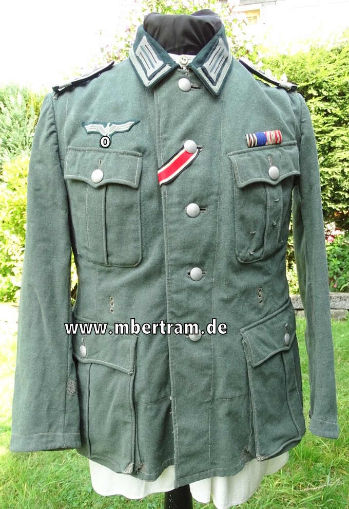 Feldbluse M 36 Feldwebel von 1938, Offiziersanwärter Pionier Btl. 26, 3 Kp.