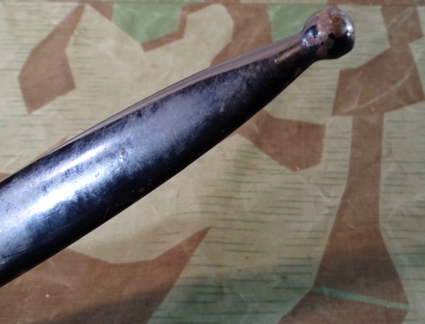 Extra Seitengewehr KS 98 mit Hirschhorn Griffschalen Gebirgsjäger, WKC Solingen. Stempel P.D.W Extra Seitengewehr KS 98 mit Hirschhorn Griffschalen Gebirgsjäger, WKC Solingen. Stempel P.D.W