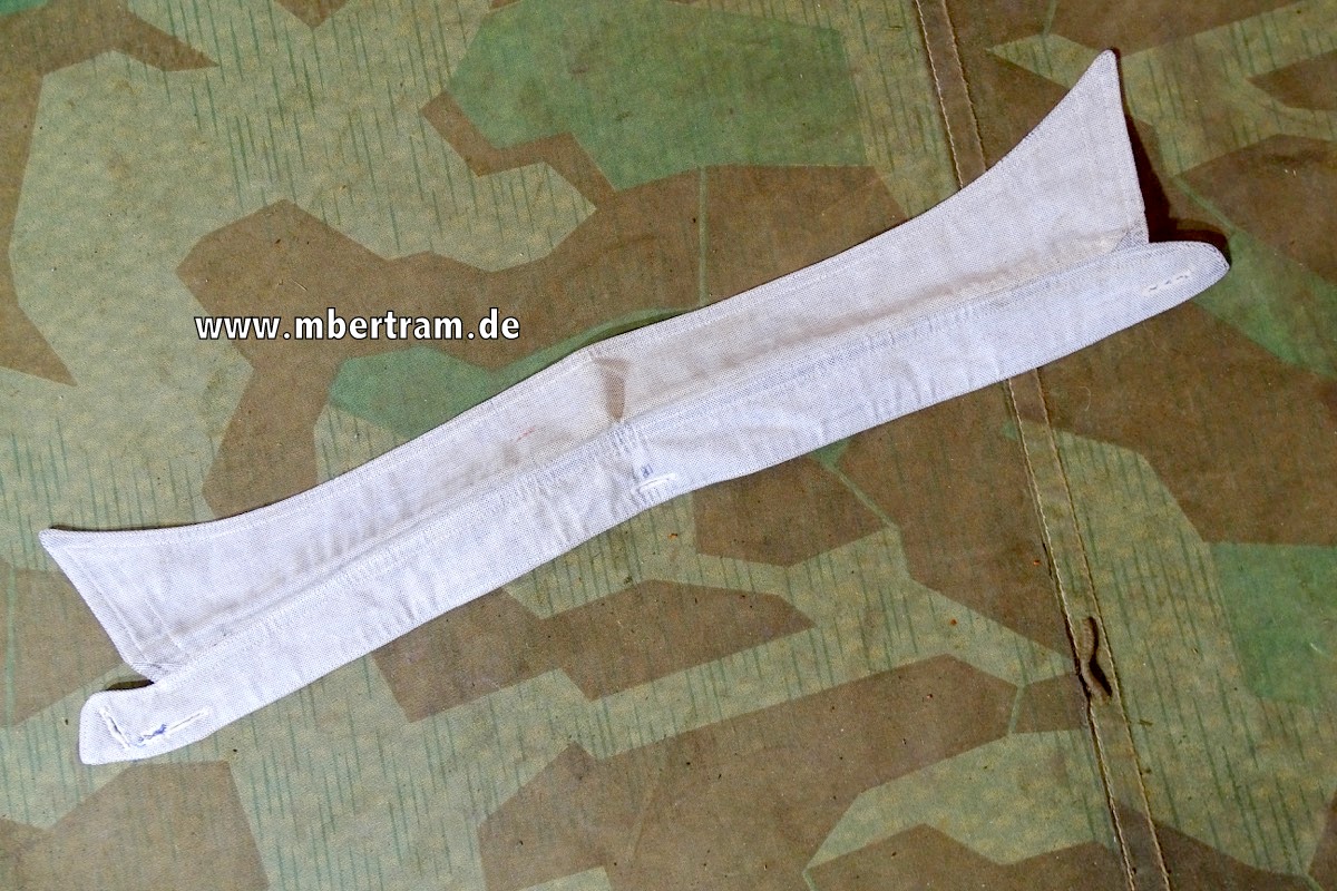Luftwaffe Einknöpfkragen für das graublau melierte Hemd