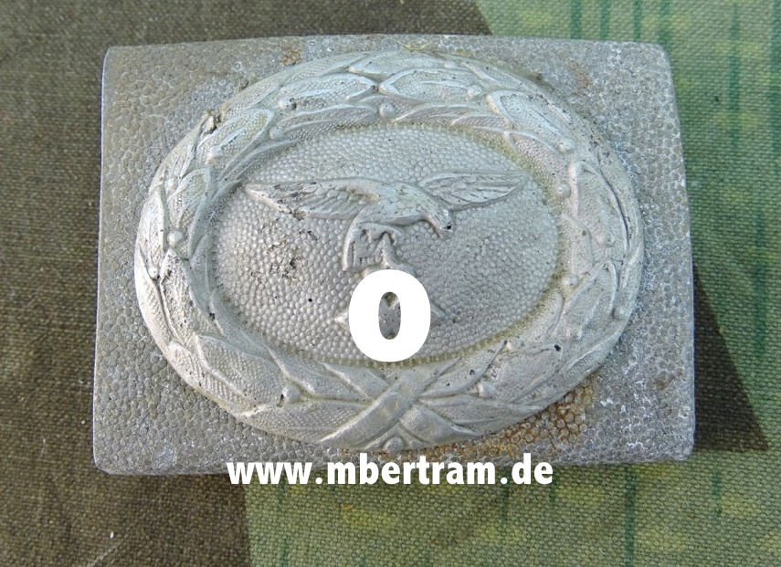 Auflage Luftwaffen Ausgeh Koppelschloss 1. Modell, auf Heeres Koppelschloss.