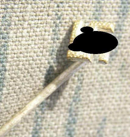 NSDAP Sympathisanten Abzeichen " HK ca. 5mm"