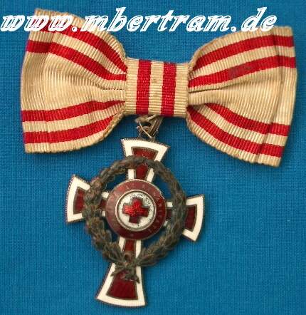 Ehrenzeichen vom roten Kreuz, Offiziers Ehrenzeichen 2. Kl.