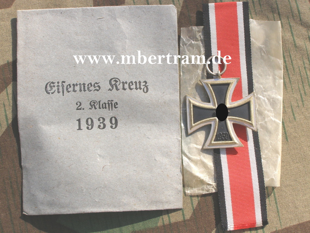 EK 1939 2.Kl., BAND, VERLEIHUNGSTÜTE, Orginal Packpapier