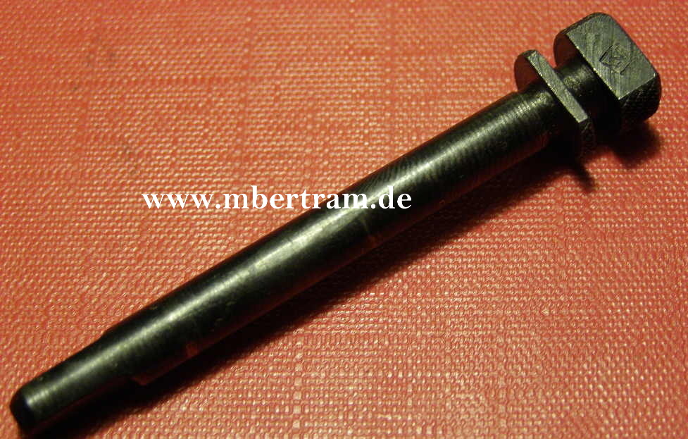MG 42/53 Deckelbolzen. Baugleich mit MG 42, Wehrmacht.
